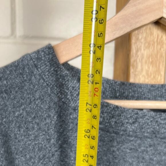 Lululemon Cotton Elastane Short Sleeve Tunic Drawstring Hem SweaterShirt size 6 - Picture 2 of 6